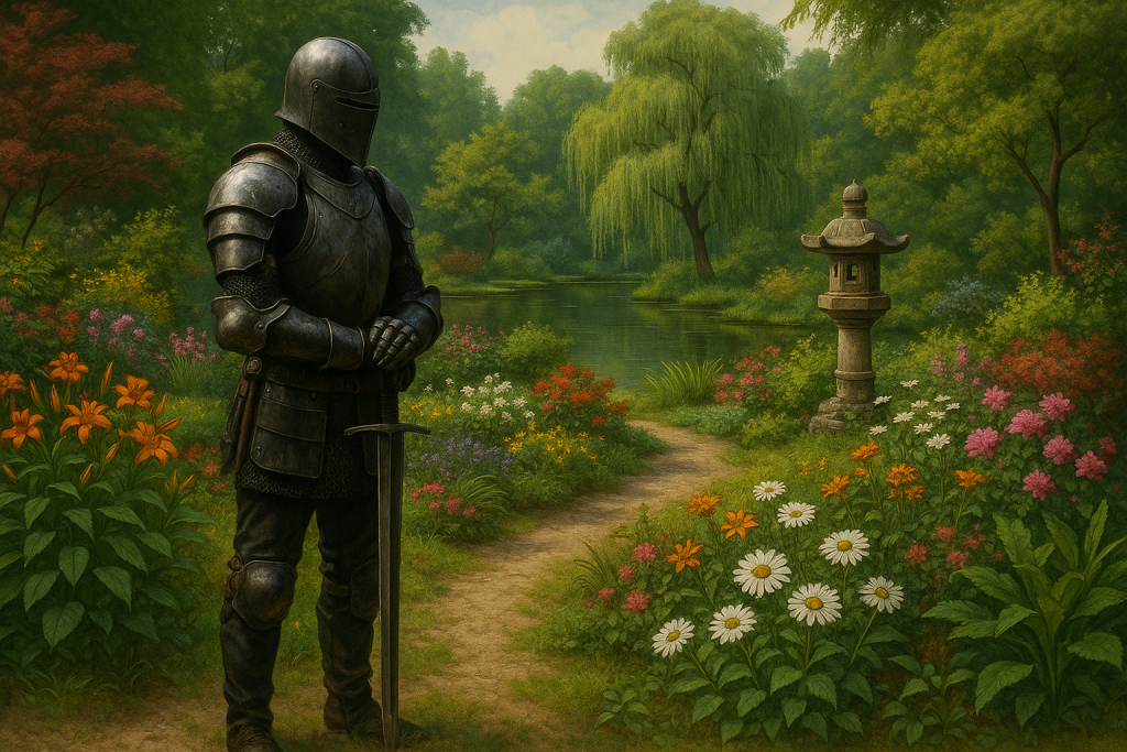 It’s better to be a warrior in a garden than a gardener in the war